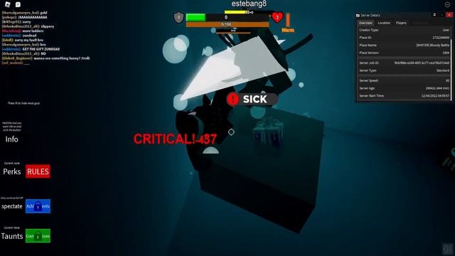 The Gift Of Pain | Roblox: Bloody Battle смотреть онлайн