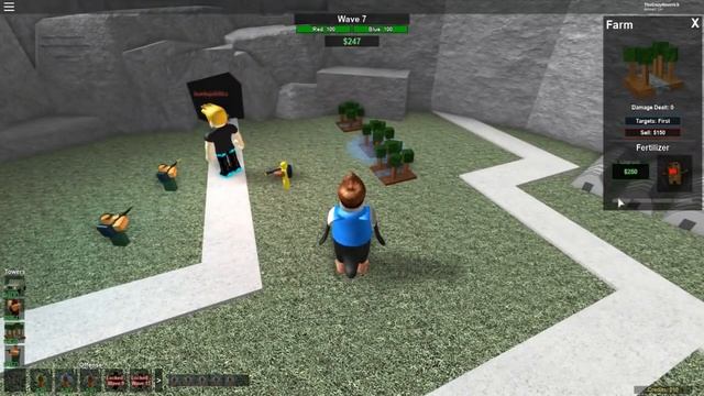 Roblox Tower Battle - I DESTROYED THE MINI ZOMBIE ARMY! смотреть онлайн