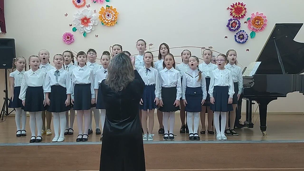 Общешкольный младший зор "Звуки радуги" ДШИ Барабинского района смотреть онлайн