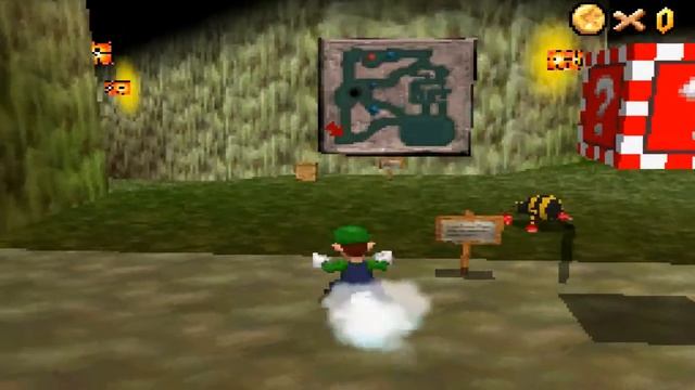 Super Mario 64 DS Прохождение на Русском 100% Часть 9 - Плавающий Зверь