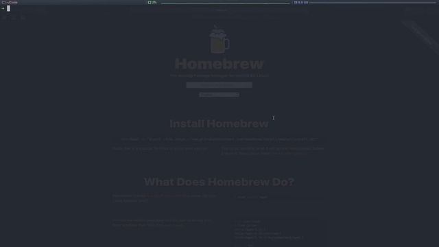 How to Install and use Homebrew on Mac смотреть онлайн