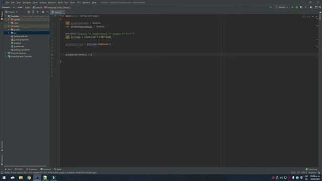 Convertir grados Celsius a Fahrenheit - Kotlin смотреть онлайн