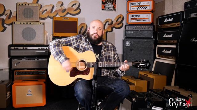 Guild Traditional USA F40 contre F55 - Guitare Village смотреть онлайн