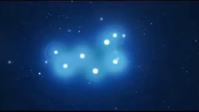 Плеяды - одно из красивейших звёздных скоплений...