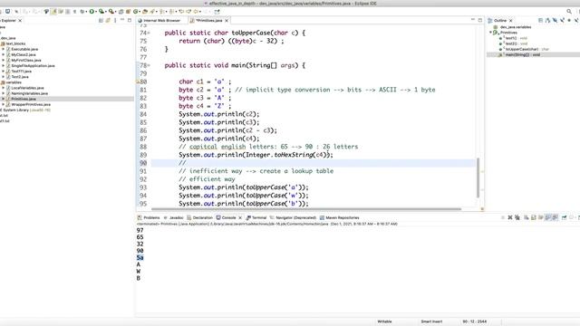 Daily Dose of Java -- Part 17: Understanding char Data Types смотреть онлайн