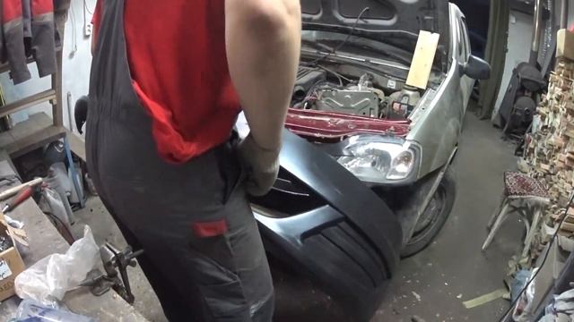 Начало ремонта Рено Логан, что-то пошло не так / От 0 до Гелика / Bolt on смотреть онлайн