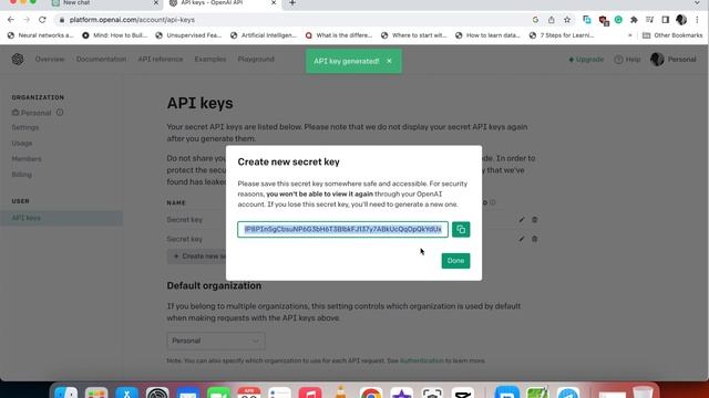 The Easiest Way To Generate Your OpenAI API Key