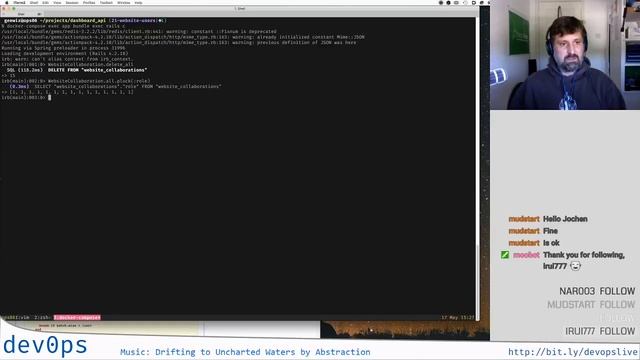 CwJ 2018-05-17: Ruby on Rails development смотреть онлайн