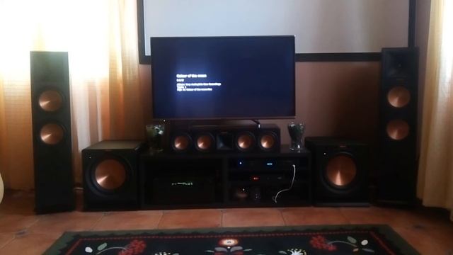 Klipsch RP 280F & Onkyo TX-NR818 test part 2 смотреть онлайн