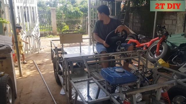 HOW TO MAKE MINI JEEP WILLYS PART 1/CHASSIS смотреть онлайн