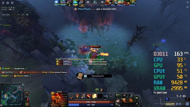 Radeon RX 6600 -- i5-13500 -- Dota 2 FPS Test смотреть онлайн