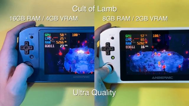 Win600 16GB vs 8GB RAM ! FPS e PERFORMANCE do PC PORTÁTIL da ANBERNIC comparadas LADO A LADO! смотреть онлайн