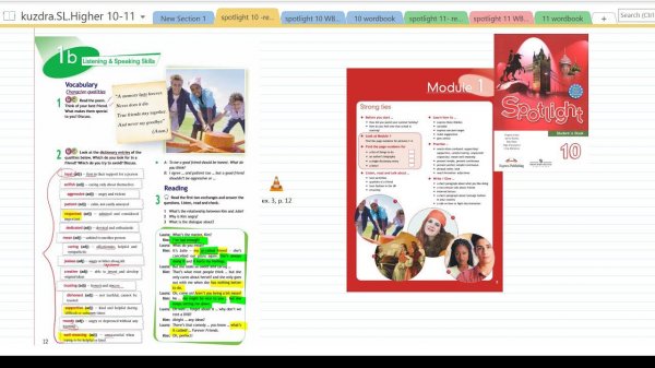 7. Spotlight 10. Module 1. Unit 1b