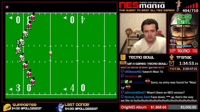 406/714 Tecmo Bowl - NESMania смотреть онлайн
