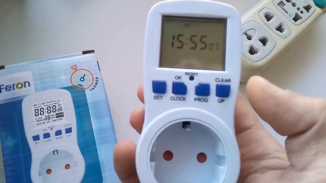 Feron TM20 Розетка с таймером смотреть онлайн