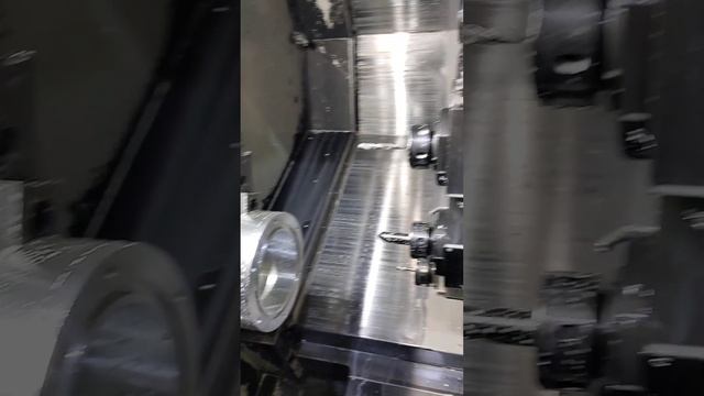 центровка + отверстие FANUC G83 смотреть онлайн