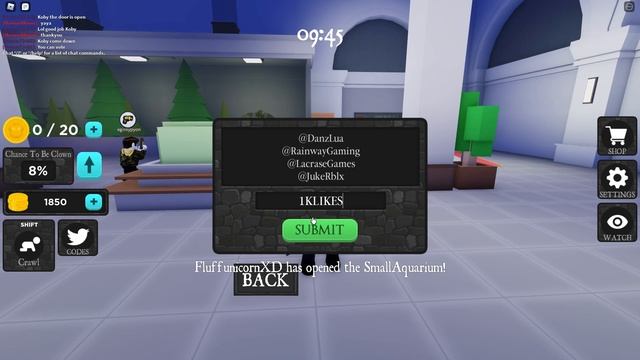 Бесплатные коды для режима RONALD/ROBLOX. Рабочие коды тут! смотреть онлайн
