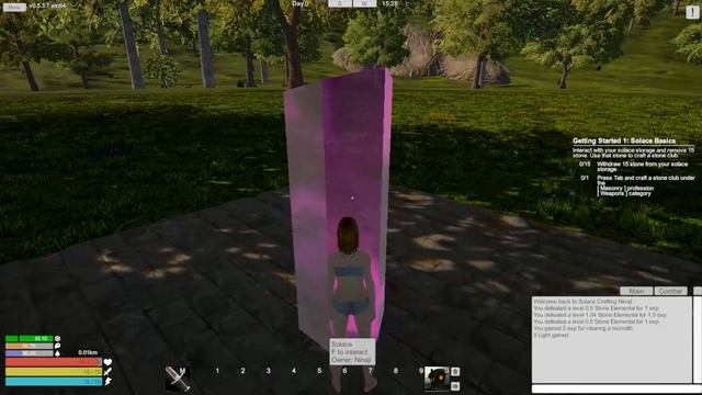 Solace Crafting - Gameplay Part 1