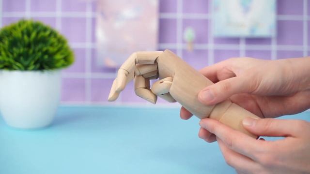 Модель деревянная "Рука" 21,5 см смотреть онлайн