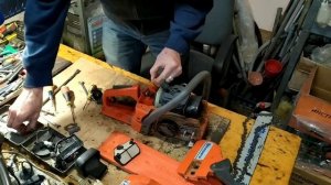 Бензопила "Husqvarna 142" не заводится.