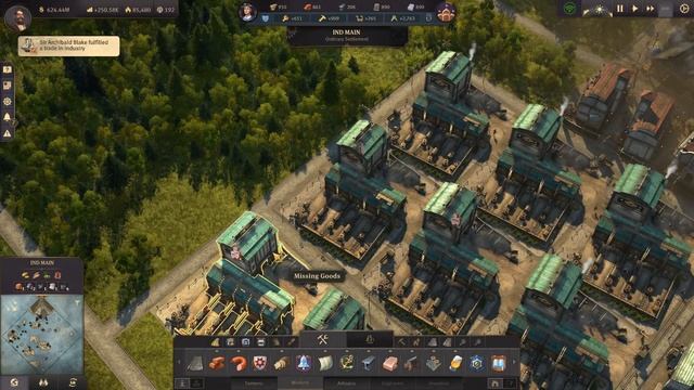 Anno 1800 - Bright Harvest #115 Light Bulbs for the Investors! смотреть онлайн