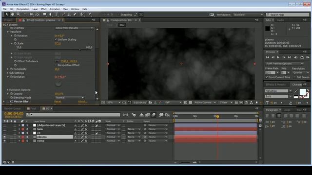 Burning Paper FX Breakdown ( download AE Project File from description) смотреть онлайн