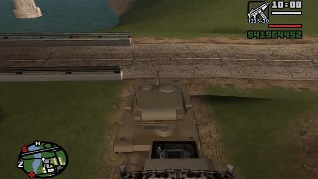 GTA SA Гонки на танках смотреть онлайн