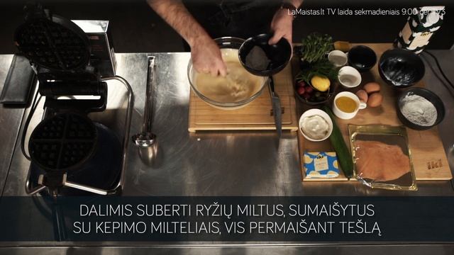 Beglitimiai vafliai su lašiša ir kreminiu sūreliu смотреть онлайн