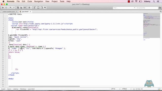 04. Jquery ile JSON Okuma смотреть онлайн