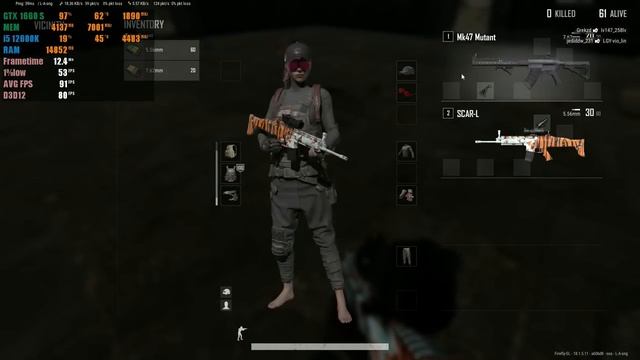 PUBG : GTX 1660 Super 6GB ( Ultra Graphics ) смотреть онлайн