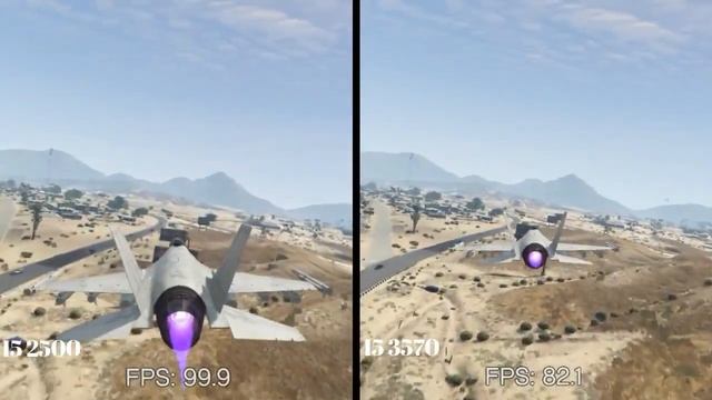 i5 2500 vs i5 3570 in GTA V смотреть онлайн