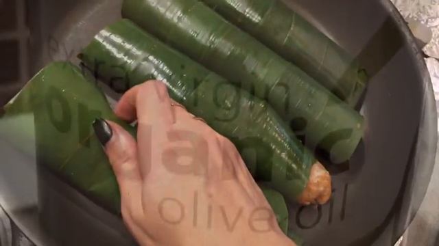 Лосось в бамбуковых листьях смотреть онлайн