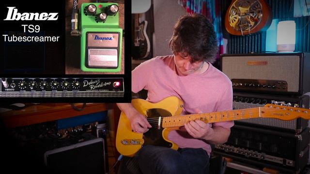 OVERDRIVE DEMO with Telecaster - Ibanez TS9 vs Boss BD-2 смотреть онлайн