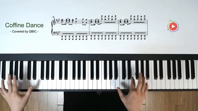 Coffin Dance - CRAZY PIANO COVER!!!!!!!!! смотреть онлайн