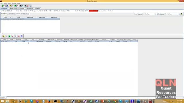 Open Source Java Trade Manager runs under Windows for potential algoithmic trading system смотреть онлайн