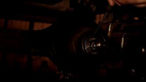 снятие подшипника хвостовика