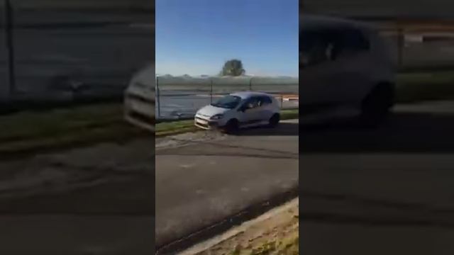 Fiat 126 rally first test on the road смотреть онлайн