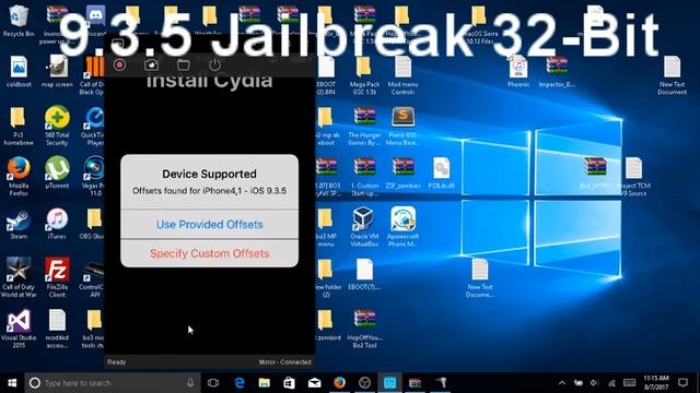 How to Jailbreak Ios 9.3.5 2017 смотреть онлайн