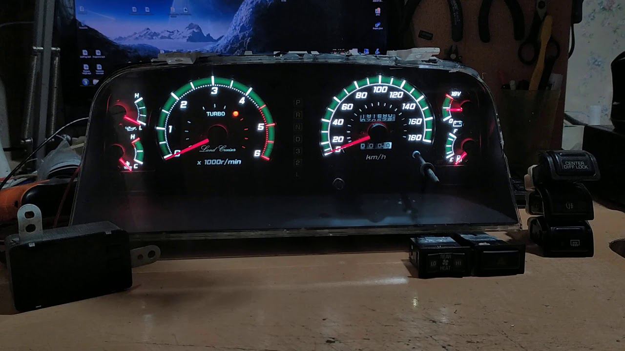 Toyota Land Cruiser 80 пересвет салона смотреть онлайн