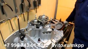 Разборка КПП ВАЗ 21083 и дефектовка вилки 5 передачи. 1 часть.