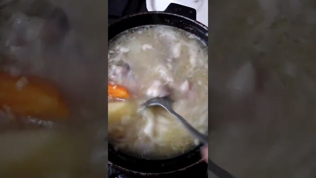 СУП КРЕСТЬЯНСКИЙ С ПШЕНОМ.