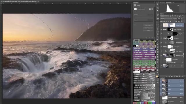 Luminosity Mask Workflow Timelapse смотреть онлайн