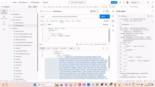 How to call ChatGPT/openai api with C# and .NET Core in a quick and simple way смотреть онлайн
