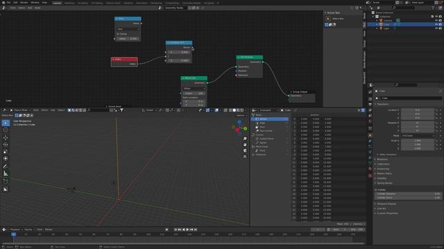 LIVENODING Geometry Nodes Field: Sine Wave Animation смотреть онлайн