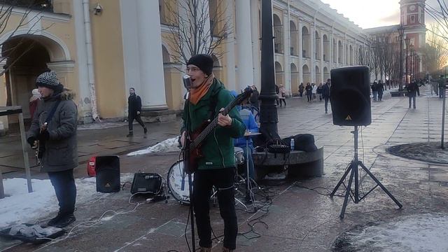 Уличные музыканты, Женя и группа Шумные соседи! смотреть онлайн
