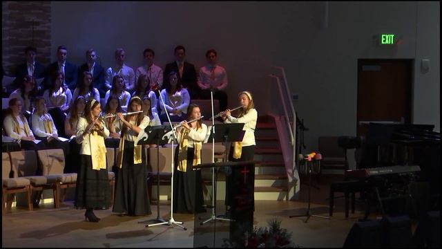 Радуйся мир - квартет на флейтах смотреть онлайн