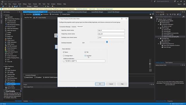Data Warehouse - fuzzy grouping смотреть онлайн