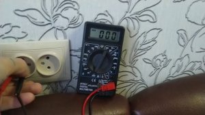 проверка тока напряжения в розетки 220 вольт