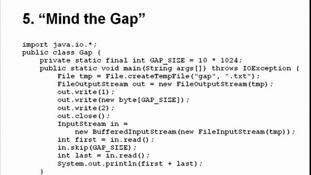 Advanced Topics in Programming Languages: Java Puzzlers, Episode VI смотреть онлайн
