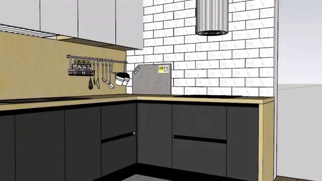 Кухня в Стиле Лофт от фабрики Оникс смотреть онлайн